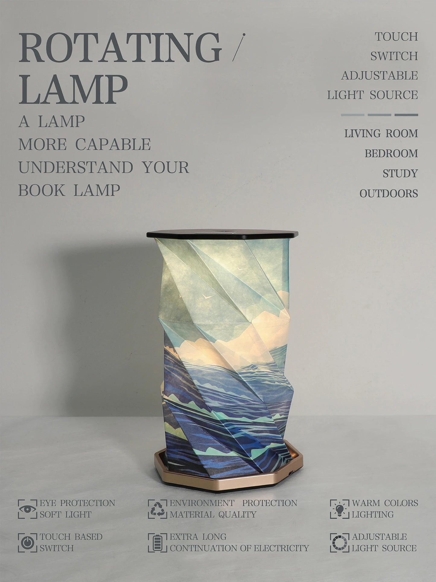 Chinese Style Folding Night Lamp