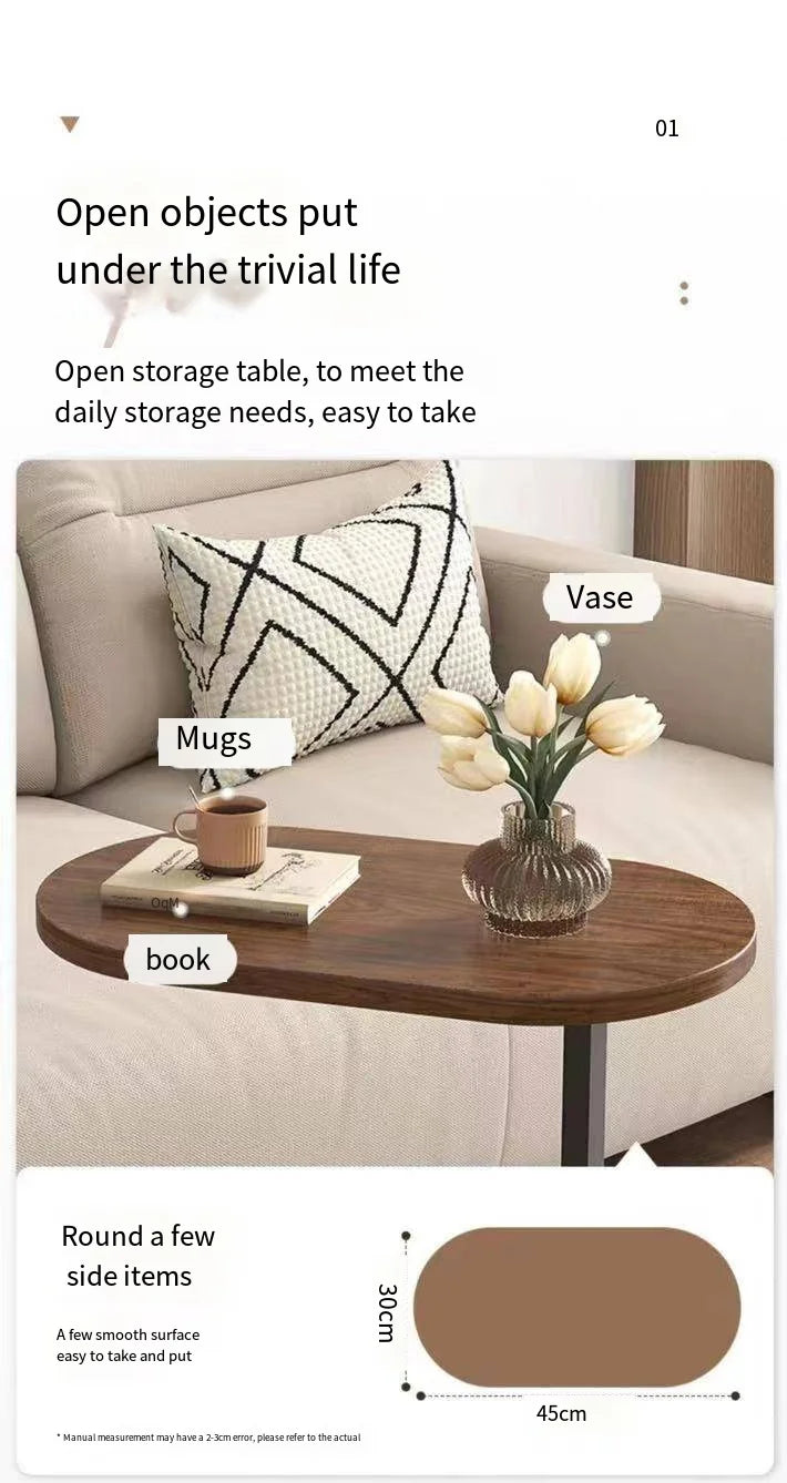 C Shaped Side Table