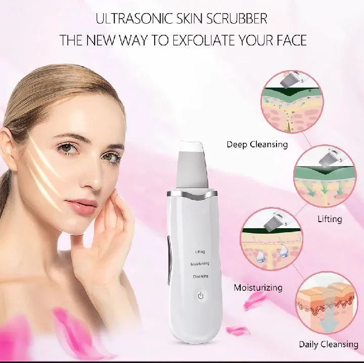Ultrasonic Facial Scrubber