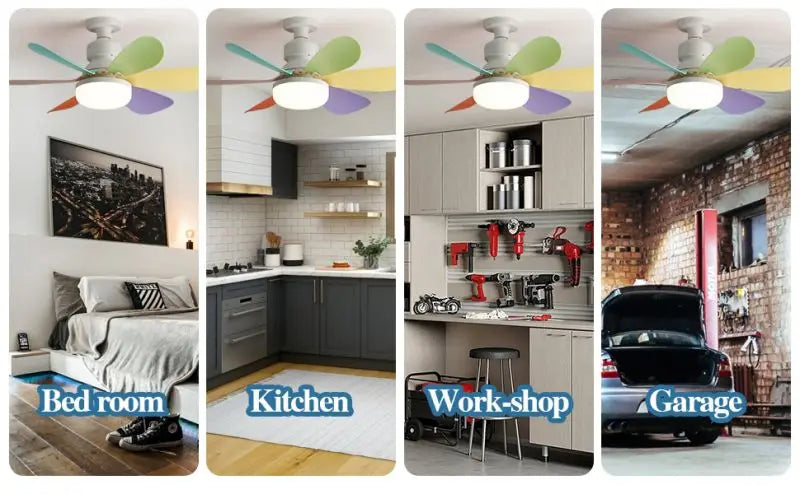 Flower Celling Fan With Light - E27