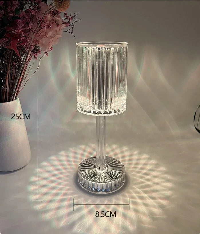 Diamond Design Crystal LED Night Light