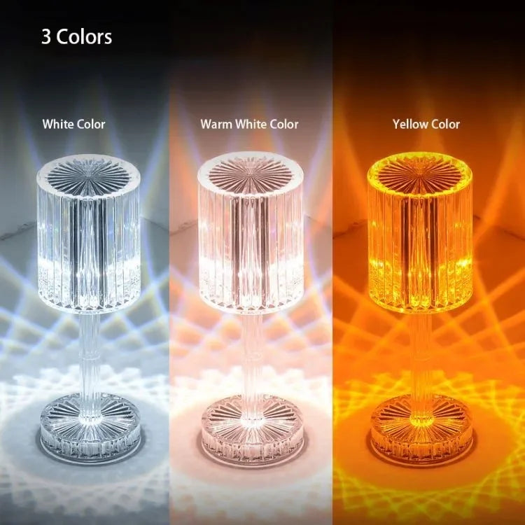 Diamond Design Crystal LED Night Light
