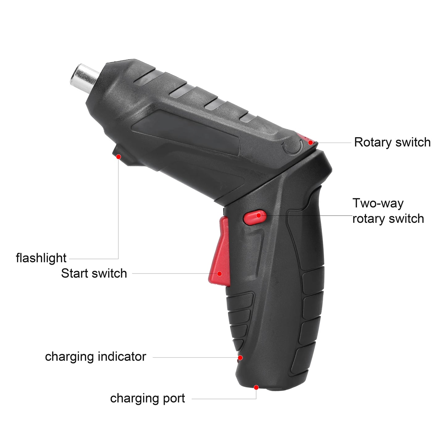 48 Pcs Cordless Screw Driver 4.2V