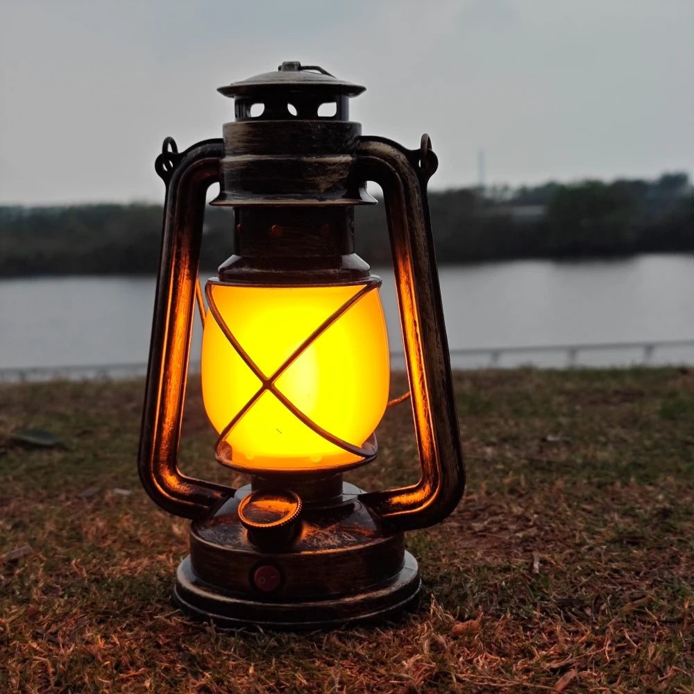 Vintage Retro Rechargeable Lantern