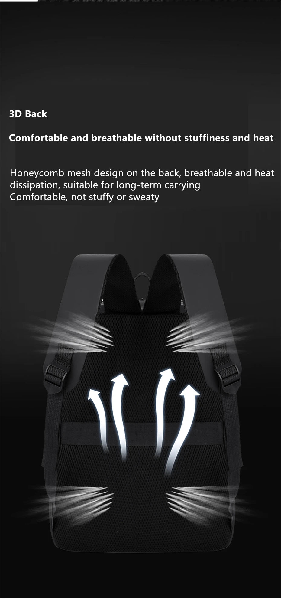 BULUO Waterproof Travel Backpack