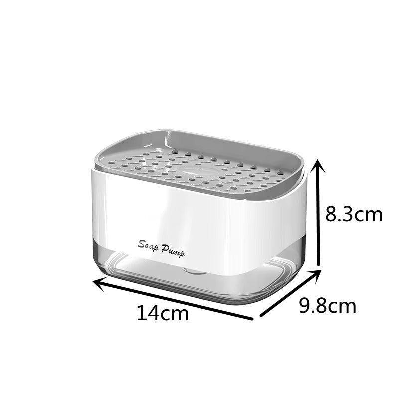 Soap Dispenser With Sponge Holder