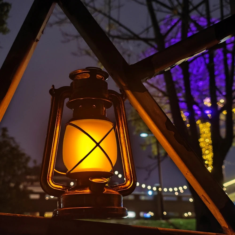 Vintage Retro Rechargeable Lantern