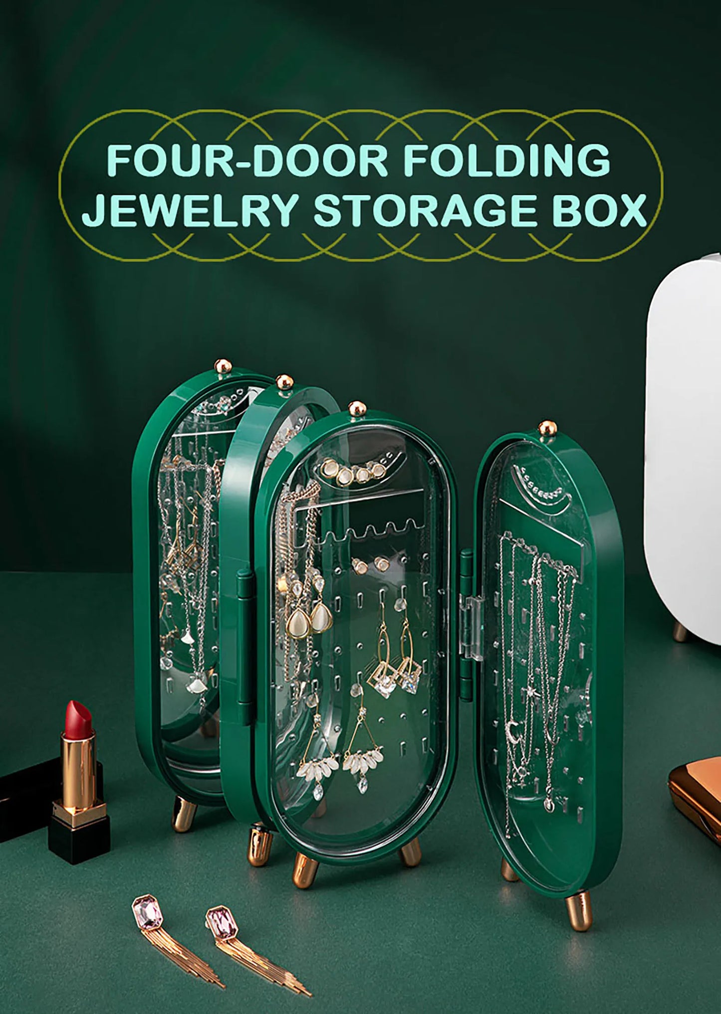 4 Layer jewelry screen box