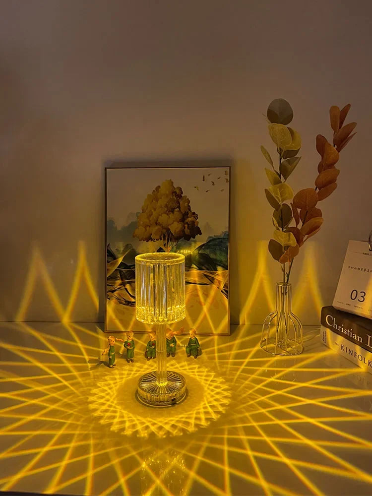 Diamond Design Crystal LED Night Light