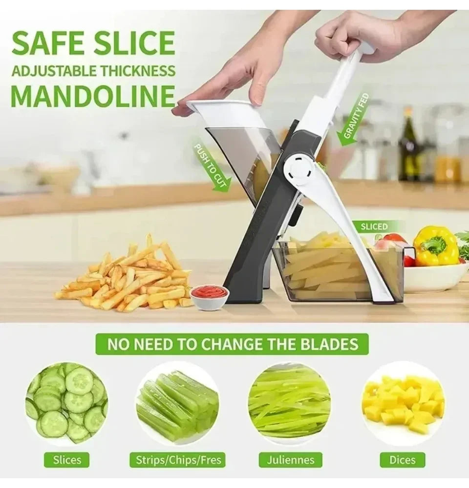 4 In 1 Manual Veggie Slicer