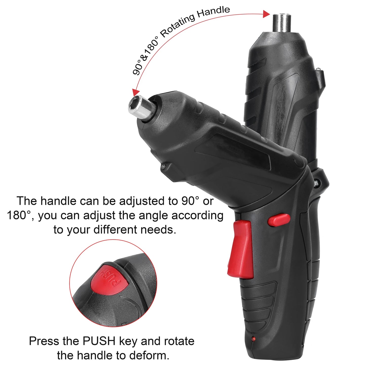 48 Pcs Cordless Screw Driver 4.2V
