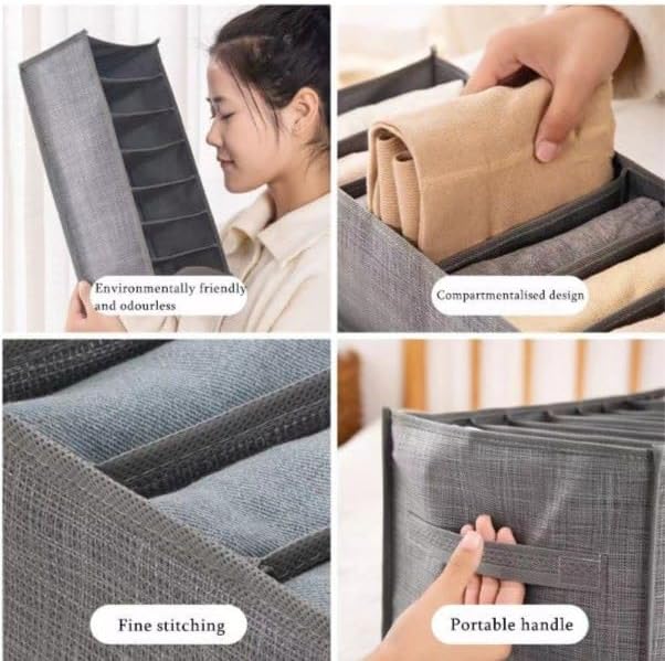 7 Pockets Partition Drawer - 40x30x20cm