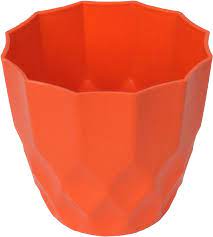 Two diamond flower pots