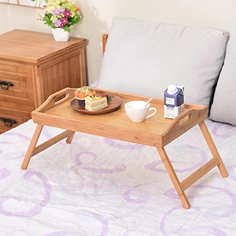 Bamboo Bed Tray Table