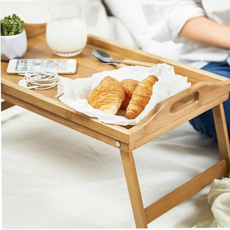 Bamboo Bed Tray Table