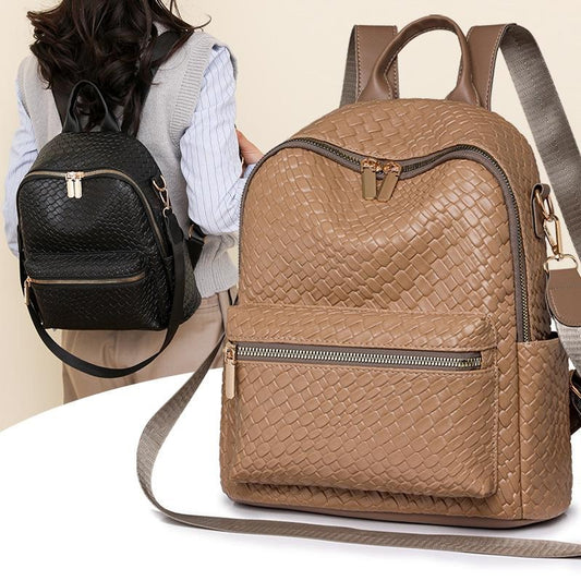 Embossed Ladies Backpack