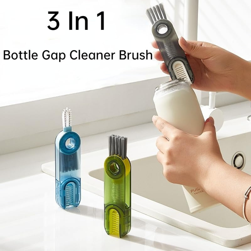 U Shaped 3 In 1 Cup Cleaning Brush