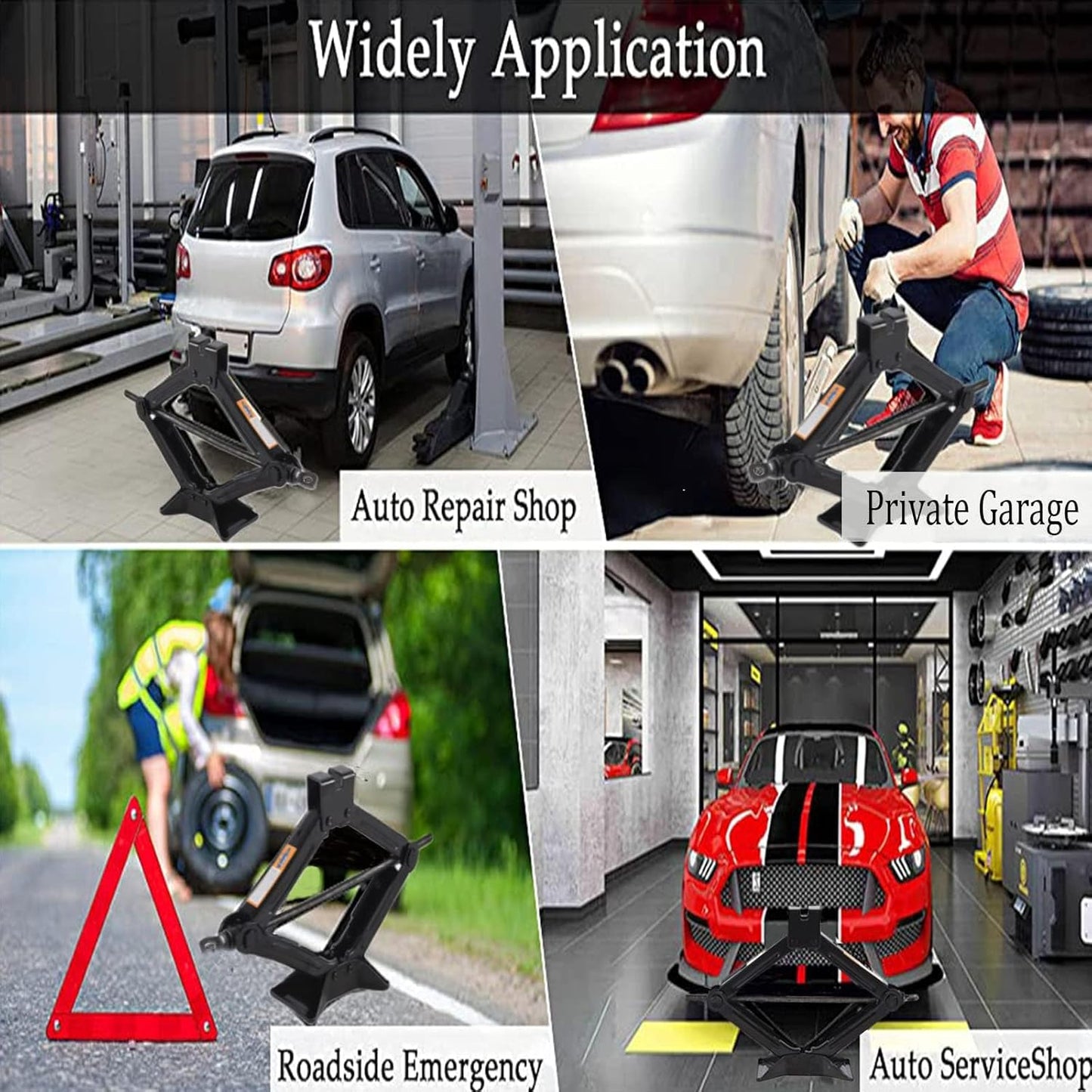 Scissor Lift Car Jack - 1T