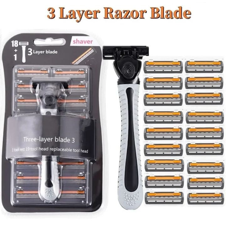 Razor With 18 Blades