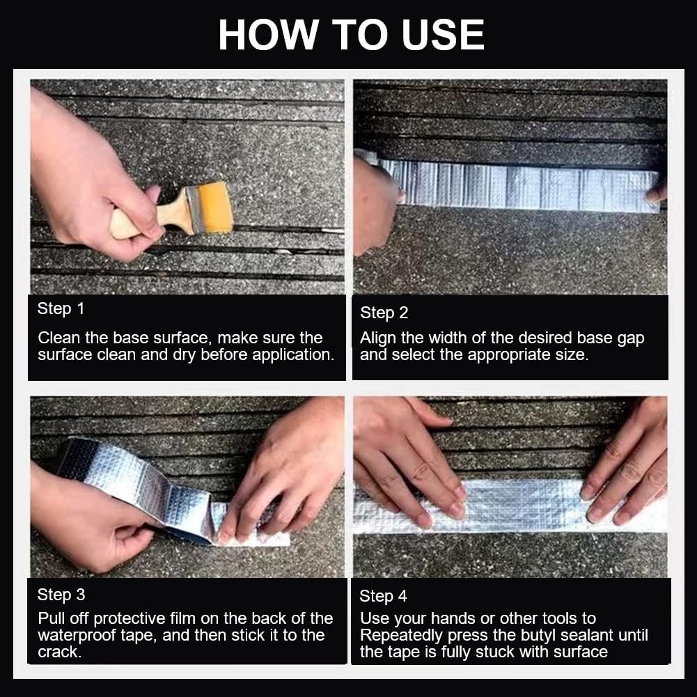 5m Aluminium Waterproof Tape