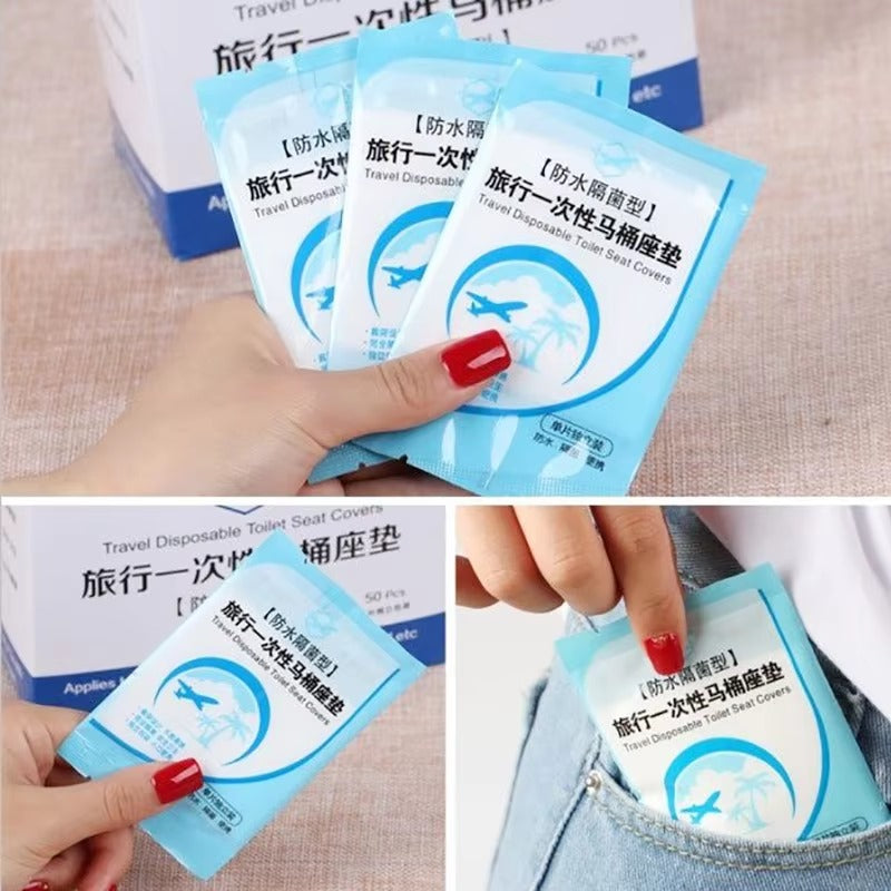 Travel Disposable Toilet Pack (50 pcs)