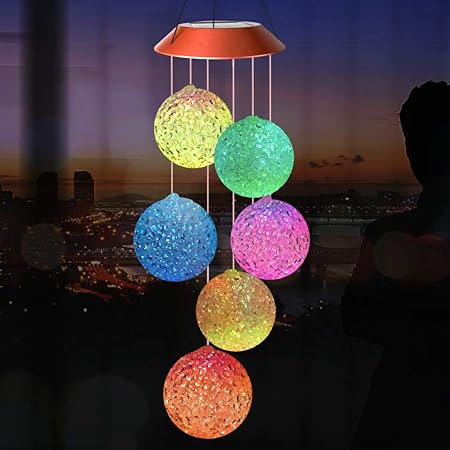 Solar Wind Colorful Chimes Light