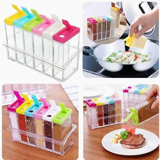 Crystal Seasoning Boxes Set