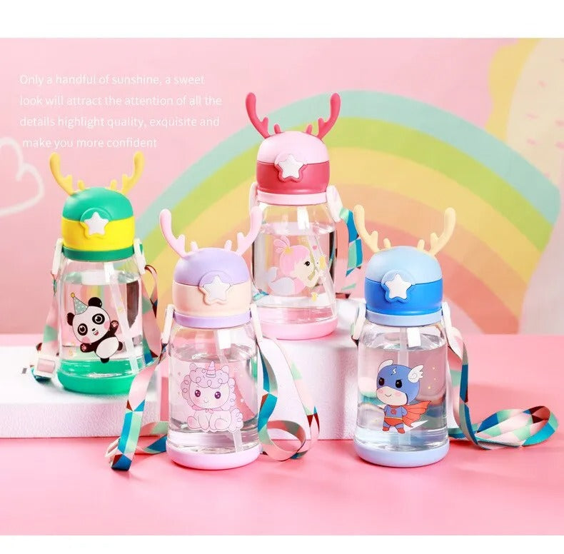 Antler Shape Kids WaterBottle (600ml)