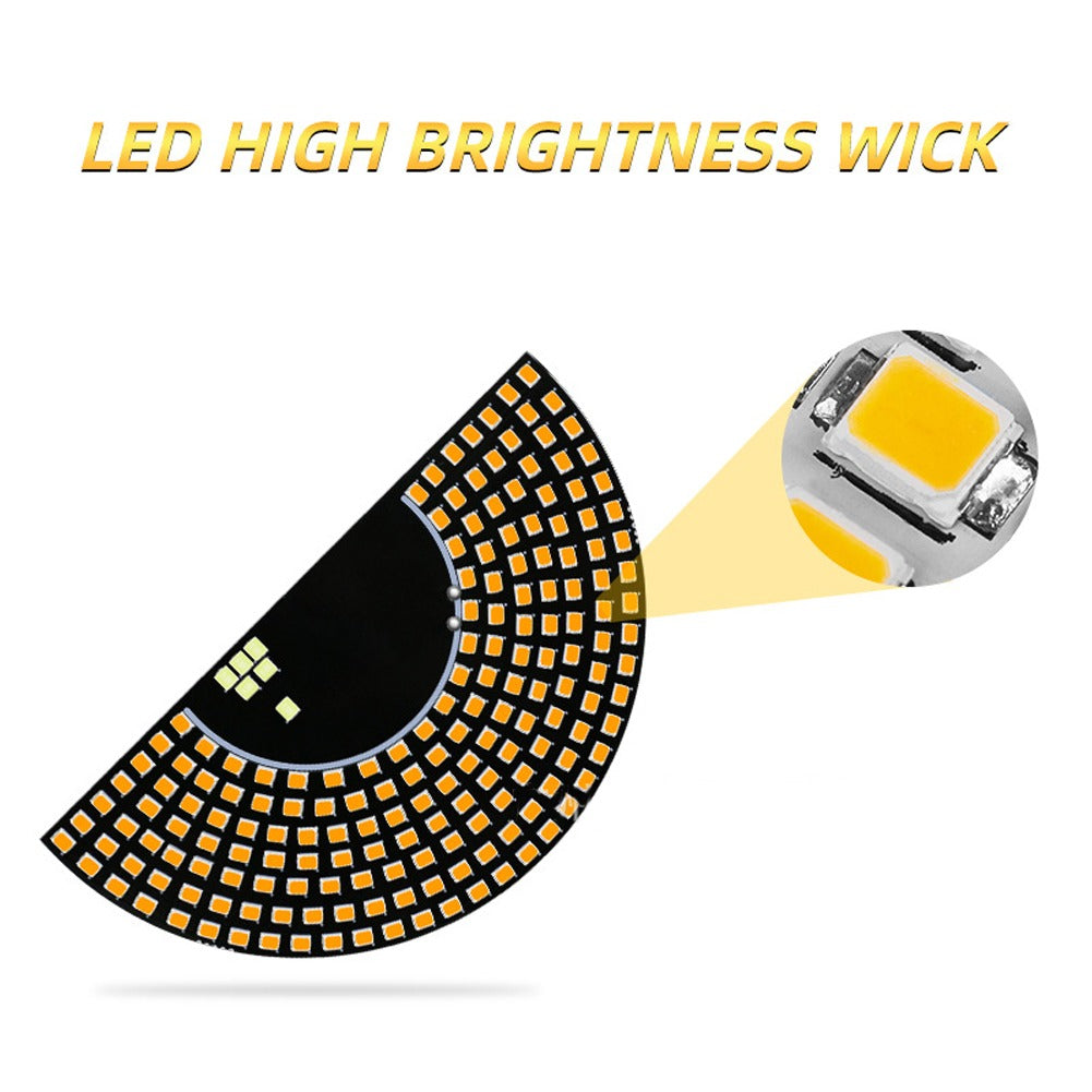 2 Pcs Car Windshield LED Demon Eye Sticker