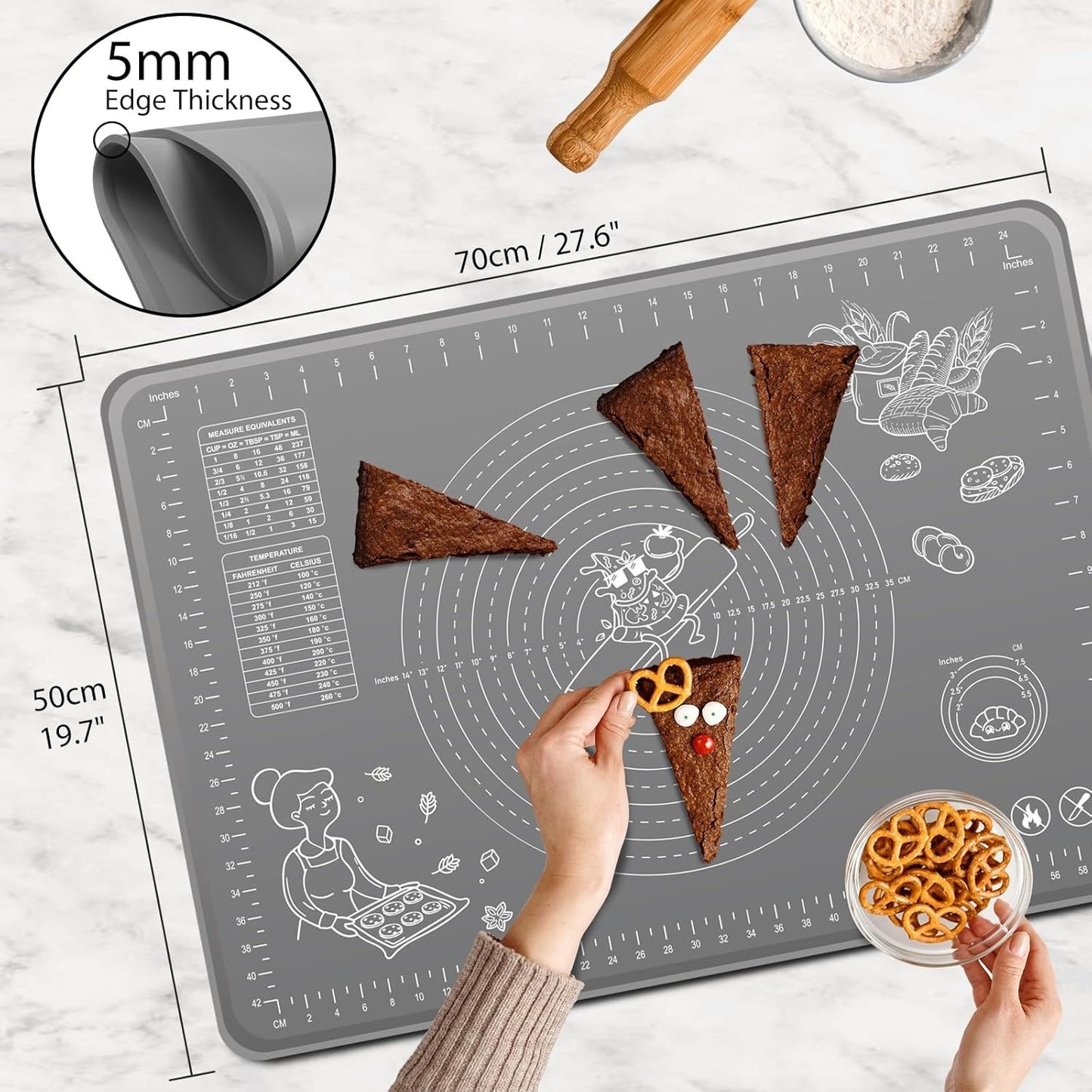 Silicone Dough Mat