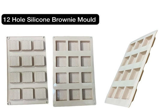 12 Hole Silicone Browine Mold
