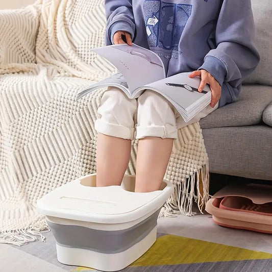 Collapsible Footbath Massage Bucket