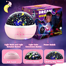 Mini Star Galaxy Night Light Projector - Voice-Controlled