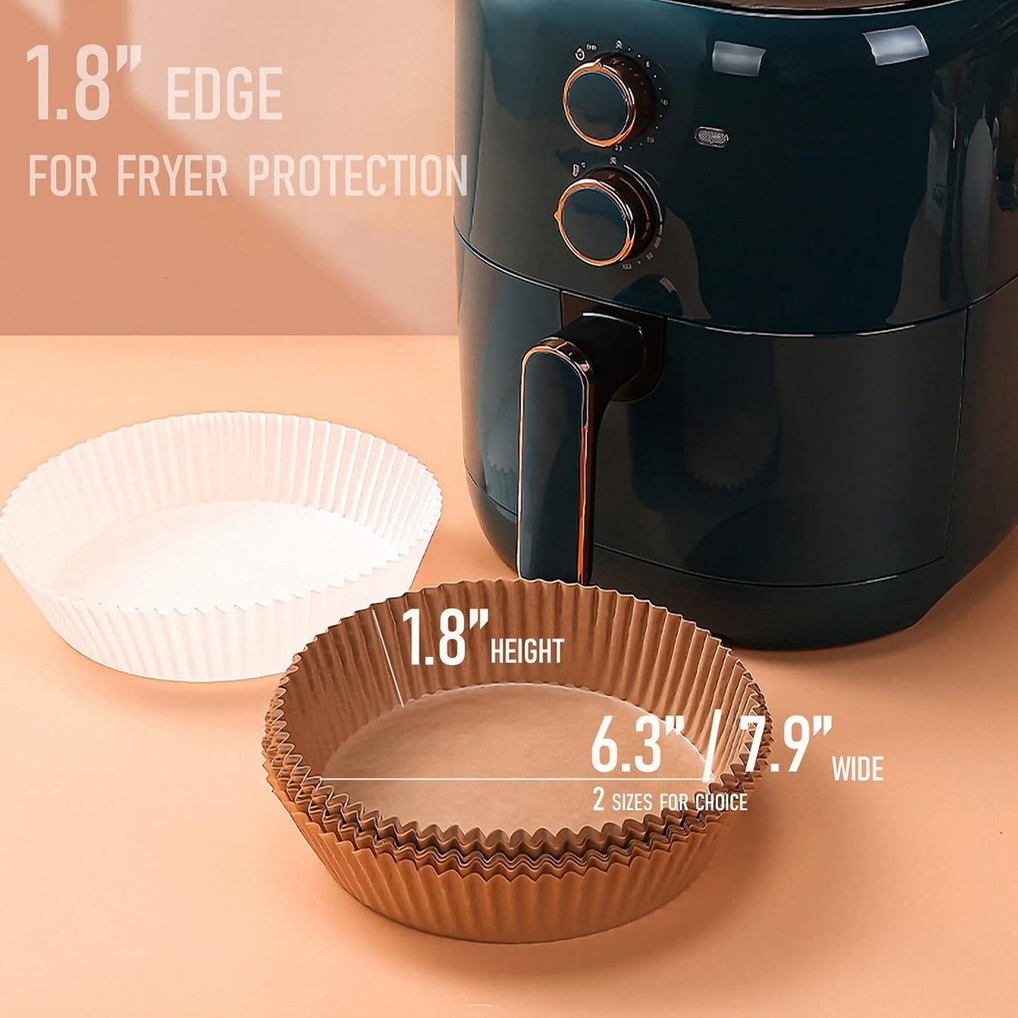 Air Fryer Leaf paper (100pcs)