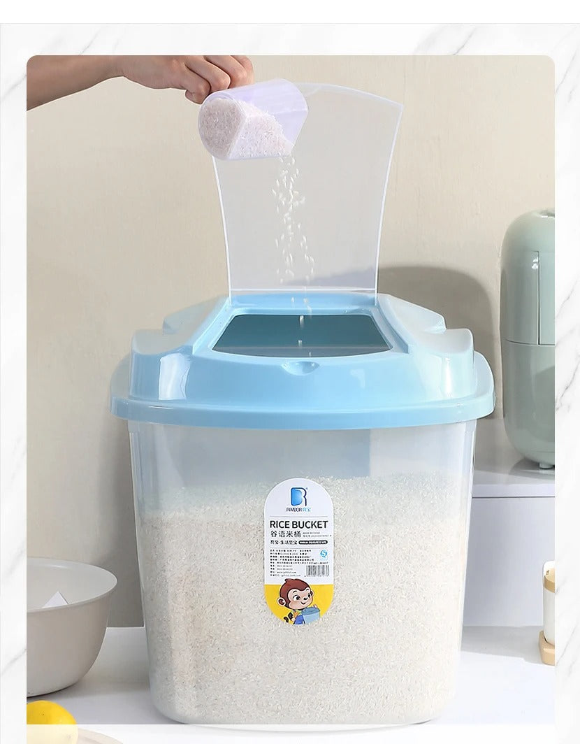 10kg Plastic Rice Bucket