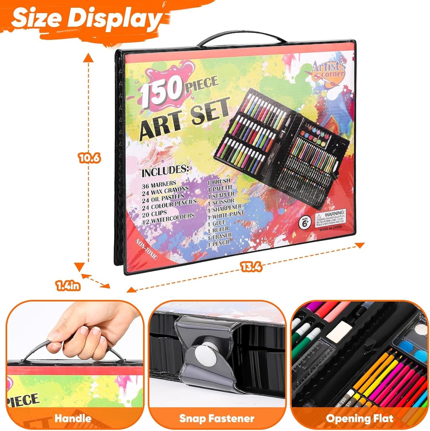 150 Pcs Art Set