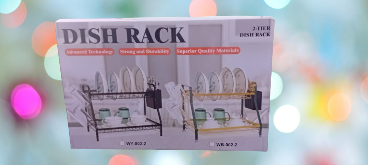2 Tier Kitchen Dish Rack - WY-002-2