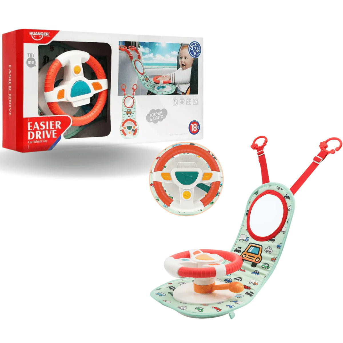 Easier Drive Musical Car Wheel Baby Toy