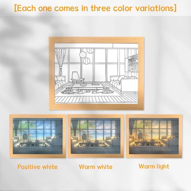 3 Way LED light Variation Drawing