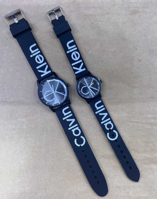 Calvin Klein Couple Watch (Dark Blue)
