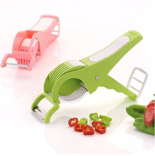 2 In 1 Vegetable Cutter with Peeler