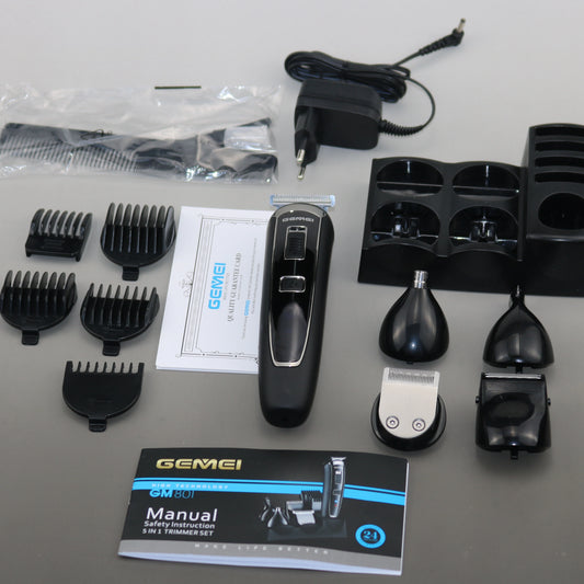 Geemy 5 In 1 Professional Trimmer Set GM853