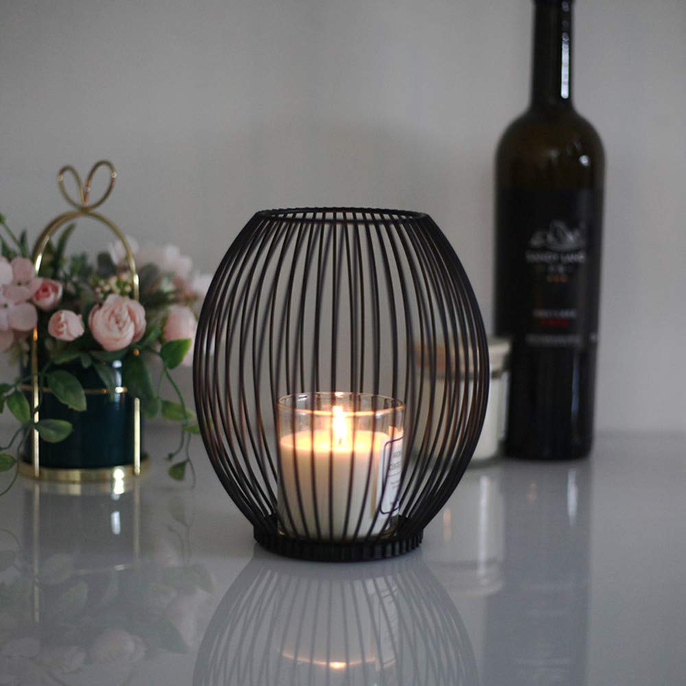 Metal Candle Holder Ornament