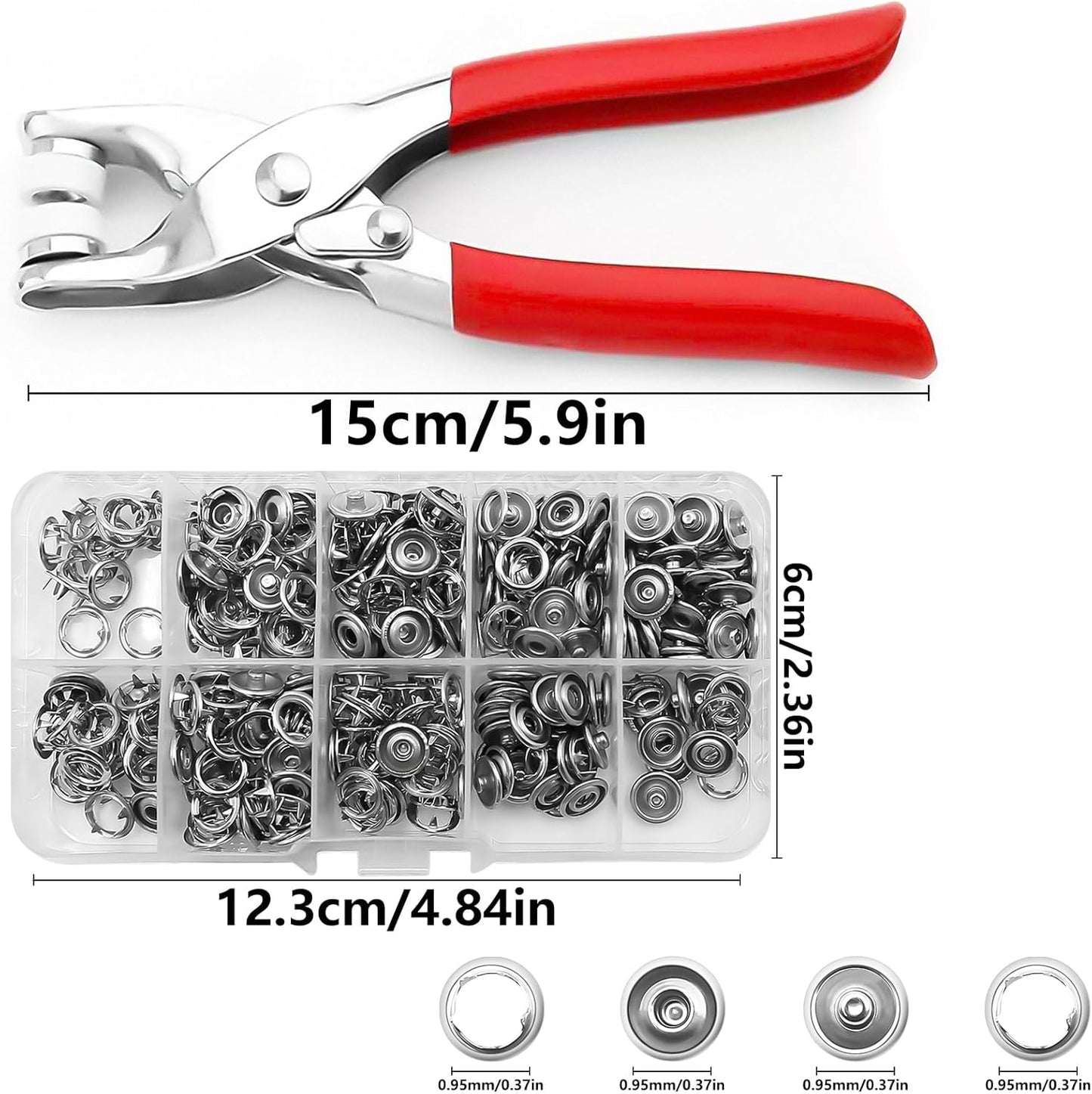 Metal Snap Button Press Tool