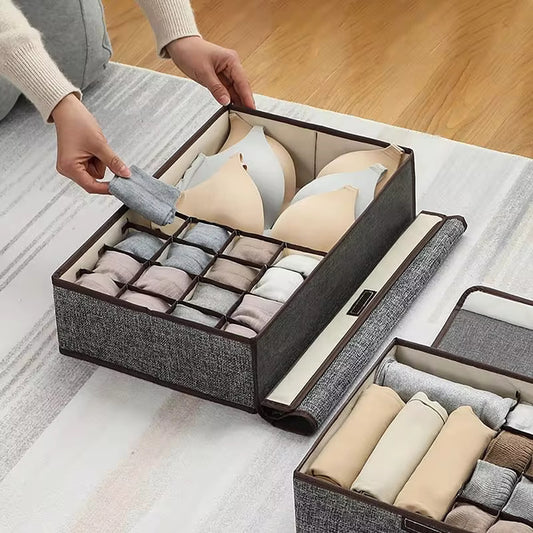 Socks & Underwear Organizer With Lid