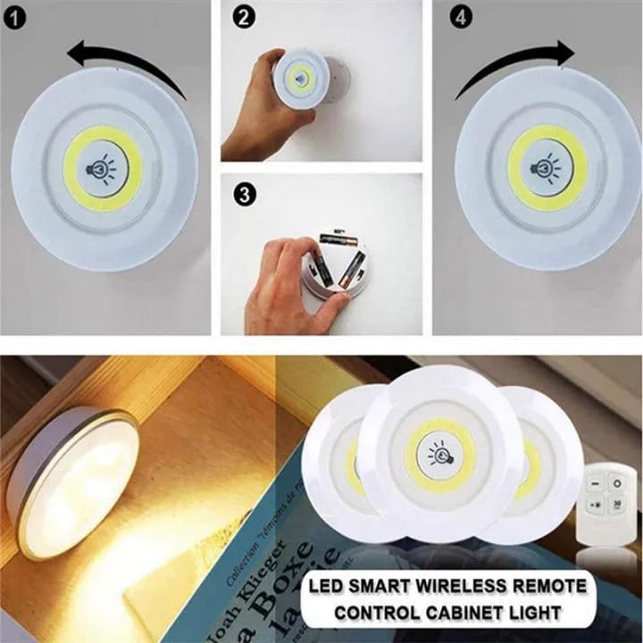 Led Smart Wireless Remote Control Cabinet Light – URBAN PANDA