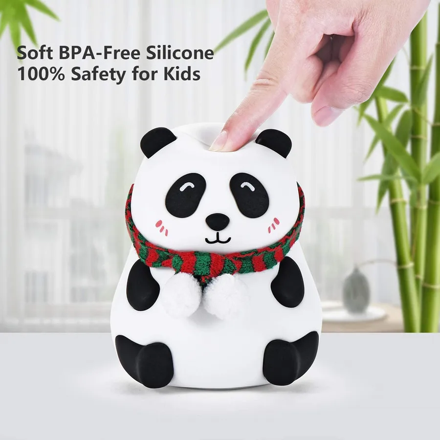 Panda Baby Led Night Lamp - Silicone – URBAN PANDA