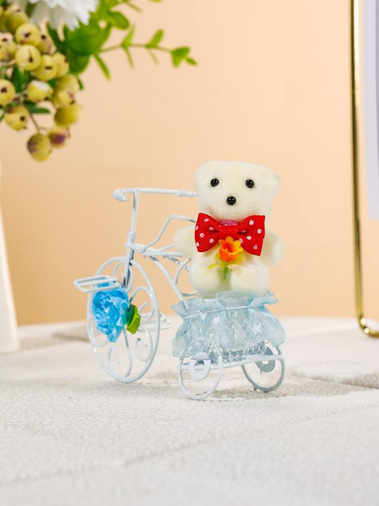 Cycle with Teddy - Valentine Gift
