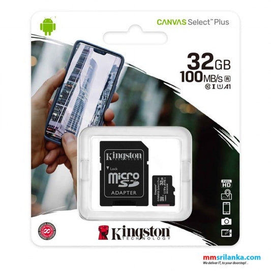 Kingston Micro SD 100MB/s Class 10 (32GB)