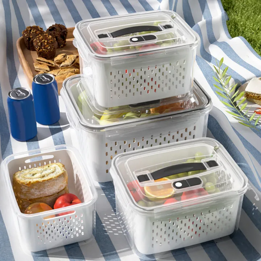 5 Pcs Refrigerator Storage Container